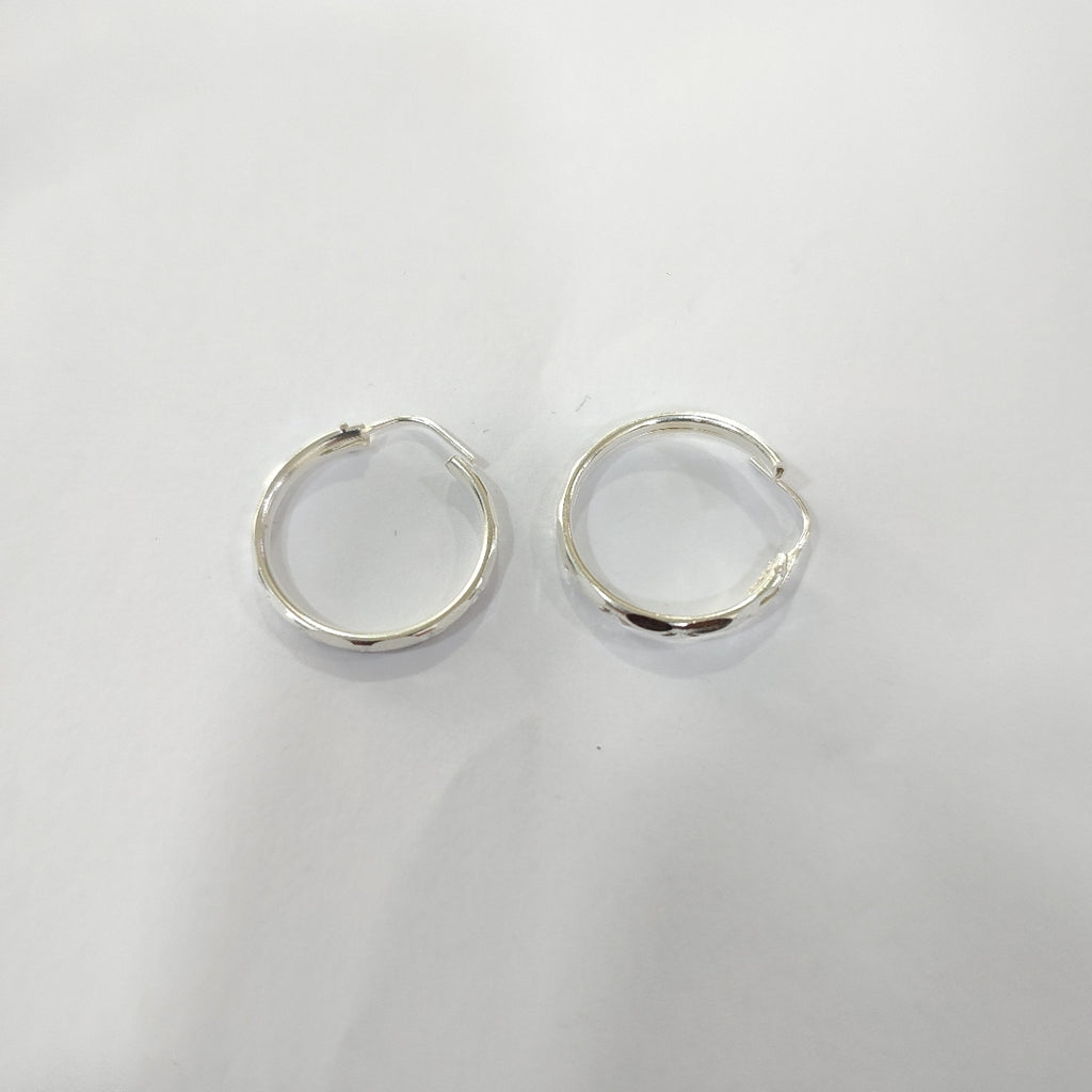 PAR ARRACADAS FACETADA PLATA .925 2.1 GR (NUEVO)