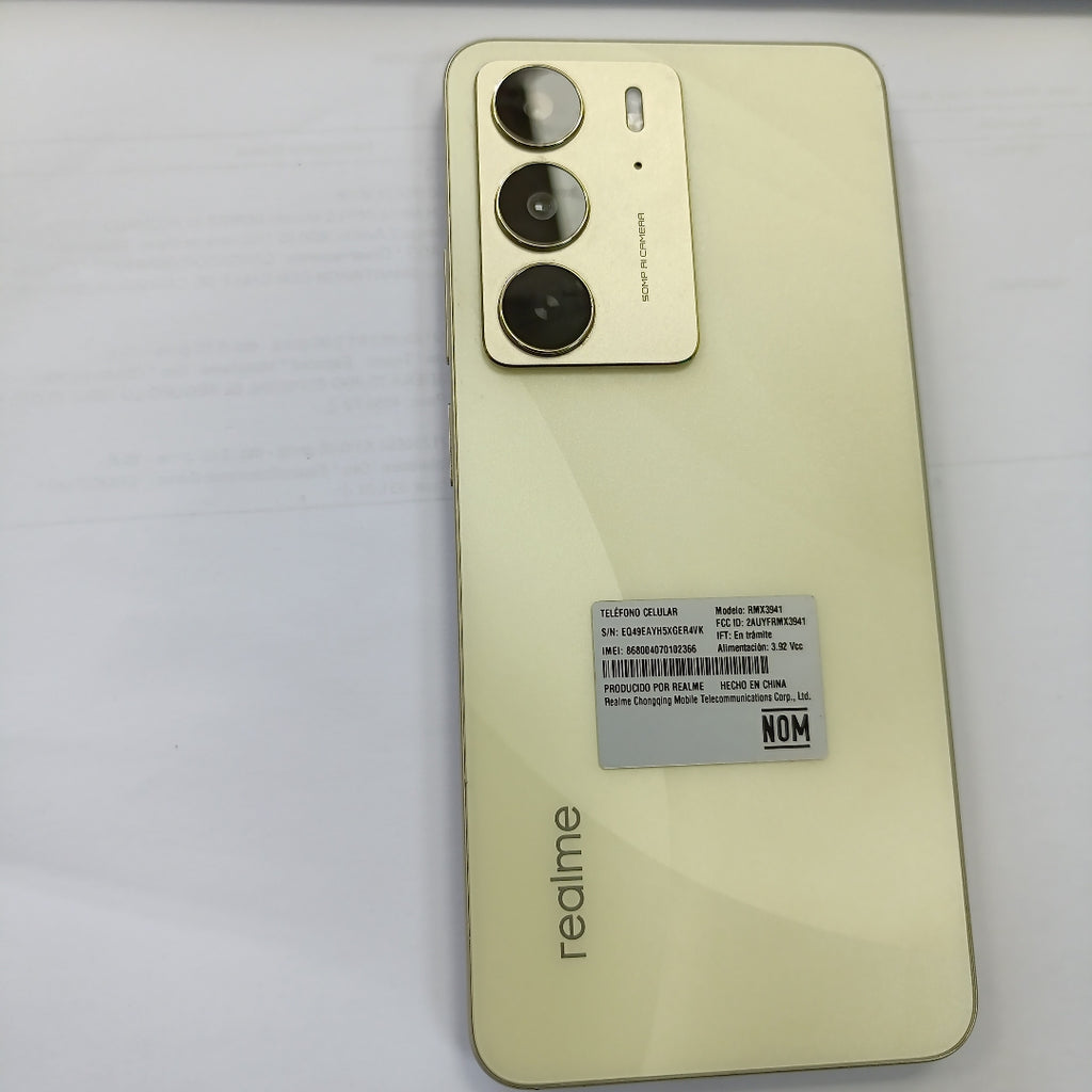 CELULAR REALME C75 RMX3941 (2025) 256 GB 8 GB RAM (SEMINUEVO)
