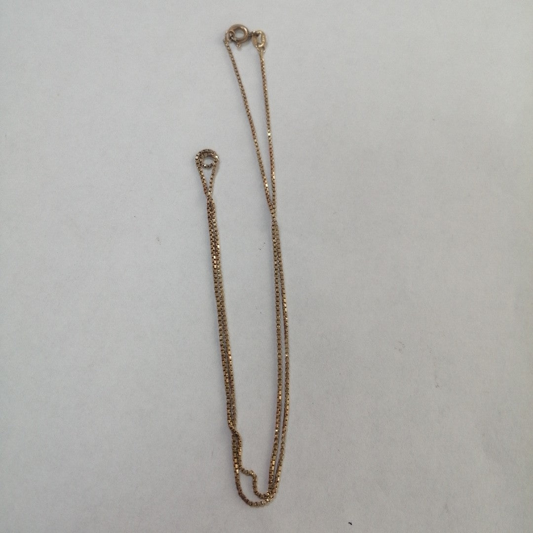 CADENA ORO 14 K 3 GRMS (SEMINUEVO)