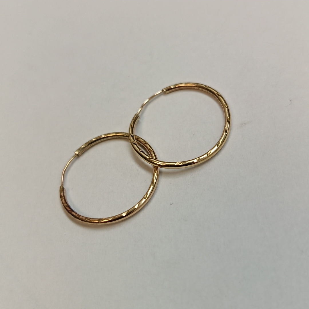 ARRACADAS PAR ORO 10 K 0.8 GRMS (SEMINUEVO)