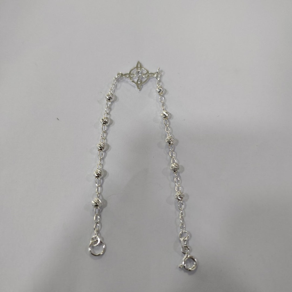 PULSERA TEJIDO ESPECIAL PLATA .925 18 CM 2.8 GR (NUEVO)