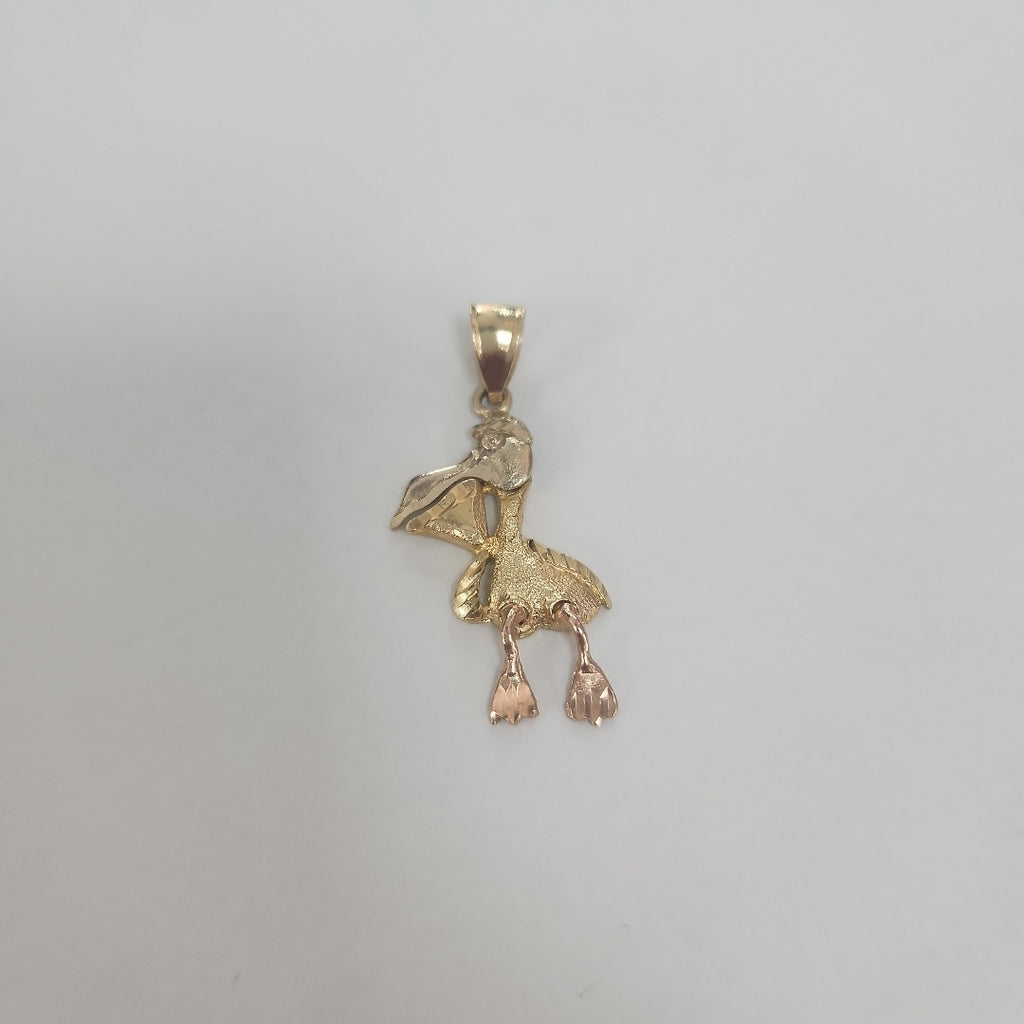DIJE ORO, ORO COMBINADO 14 K 2.4 GRMS (SEMINUEVO)