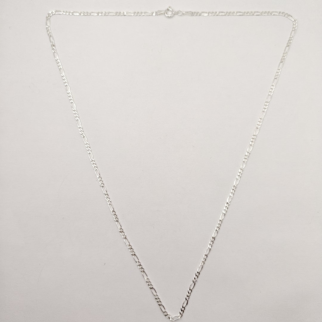 CADENA TEJIDO 3X1 PLATA .925 55 CM 4.4 GR (NUEVO)