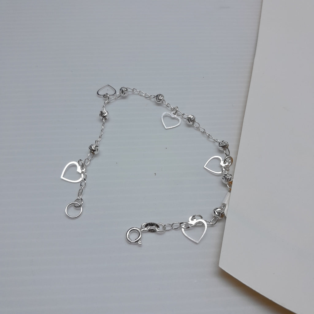 PULSERA TEJIDO ESPECIAL PLATA .925 18 CM 2.7 GR (NUEVO)
