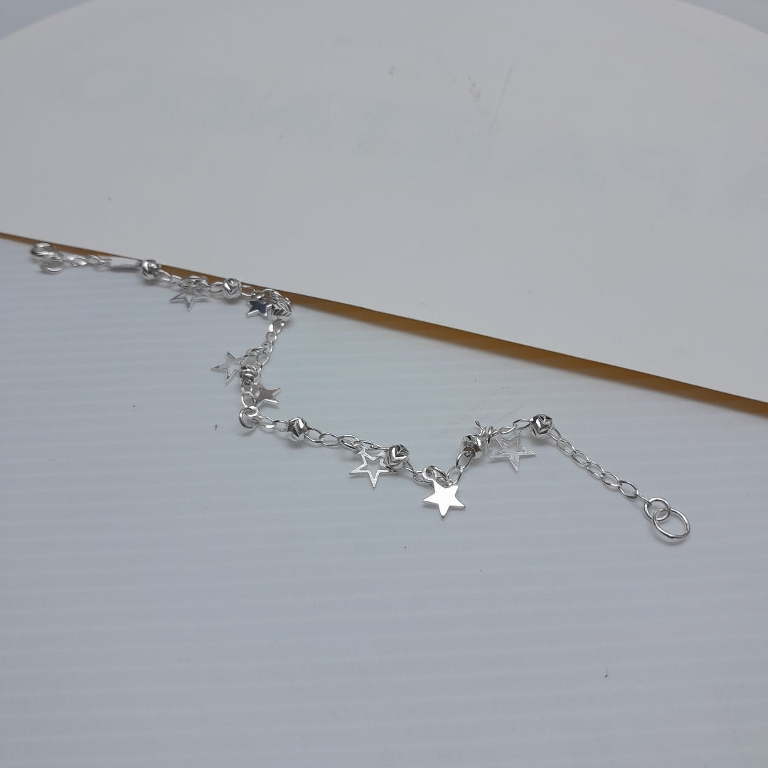 PULSERA TEJIDO ESPECIAL PLATA .925 18 CM 3.1 GR (NUEVO)