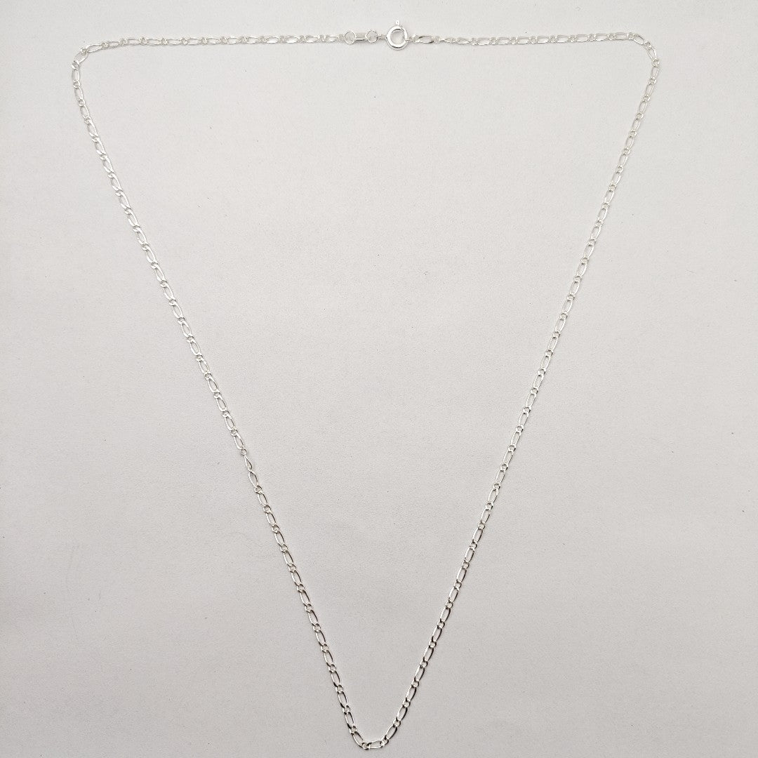 CADENA TEJIDO 1X1 PLATA .925 55 CM 3.3 GR (NUEVO)