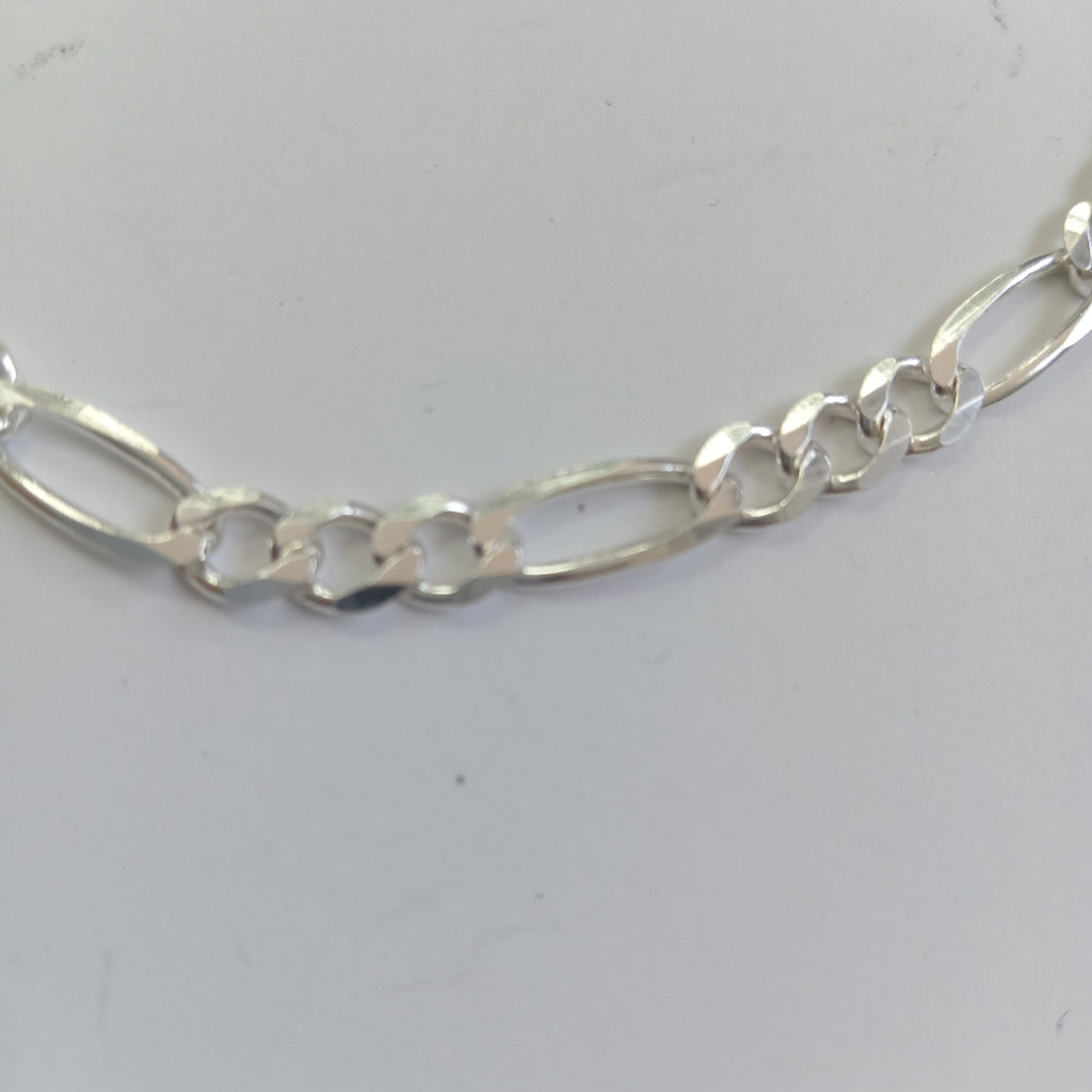 PULSERA TEJIDO 3X1 PLATA .925 18 CM 6.2 GR (NUEVO)