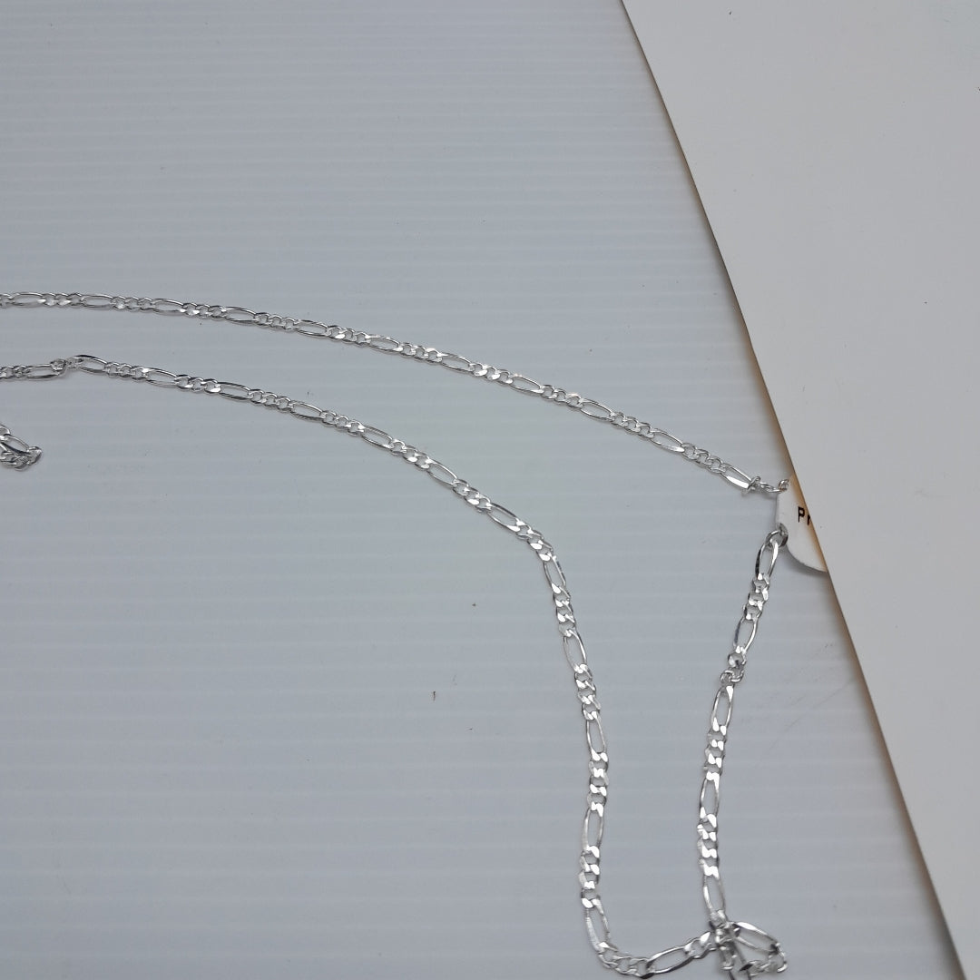 CADENA TEJIDO 3X1 PLATA .925 55 CM 4.1 GR (NUEVO)