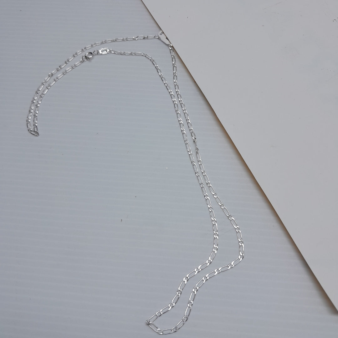 CADENA TEJIDO 1X1 PLATA .925 55 CM 2.9 GR (NUEVO)