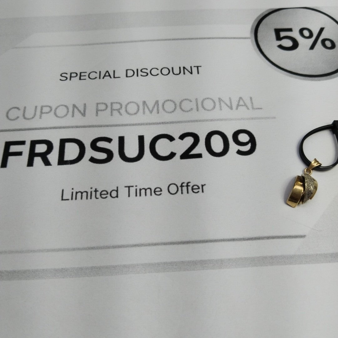 DIJE ORO 10 K 1,20 GRMS (SEMINUEVO)