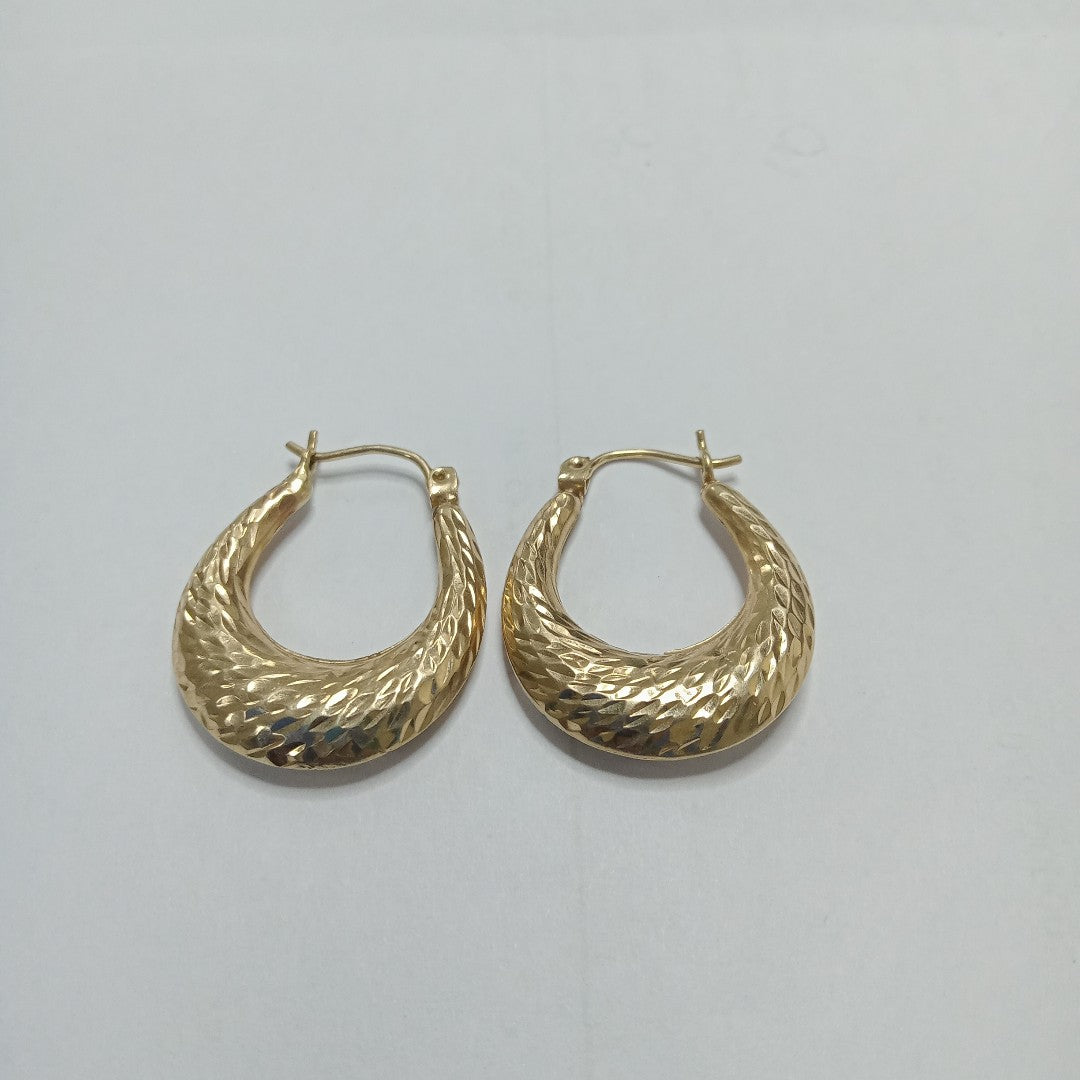 ARRACADAS PAR ORO 10 K 1,90 GRMS (SEMINUEVO)