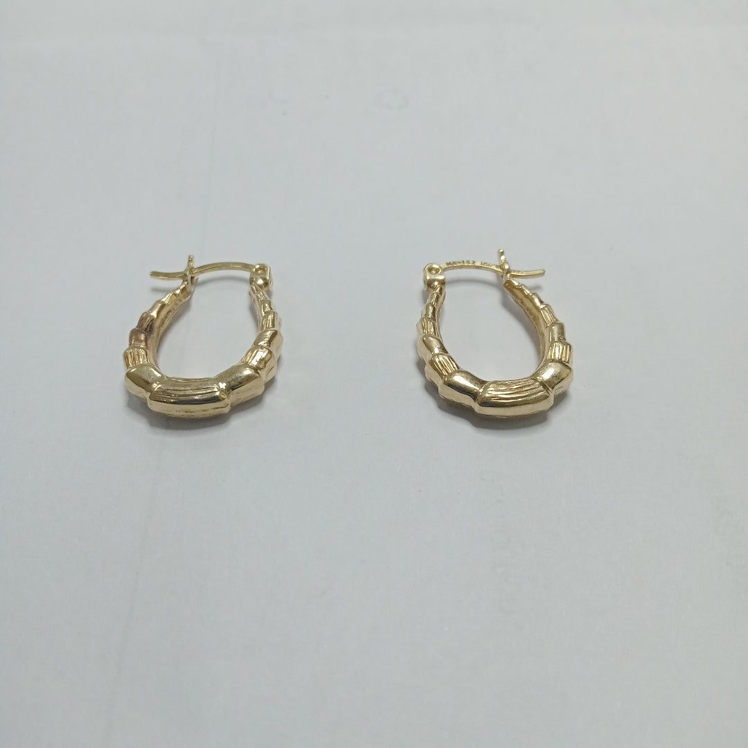 ARRACADAS PAR ORO 10 K 1,90 GRMS (SEMINUEVO)