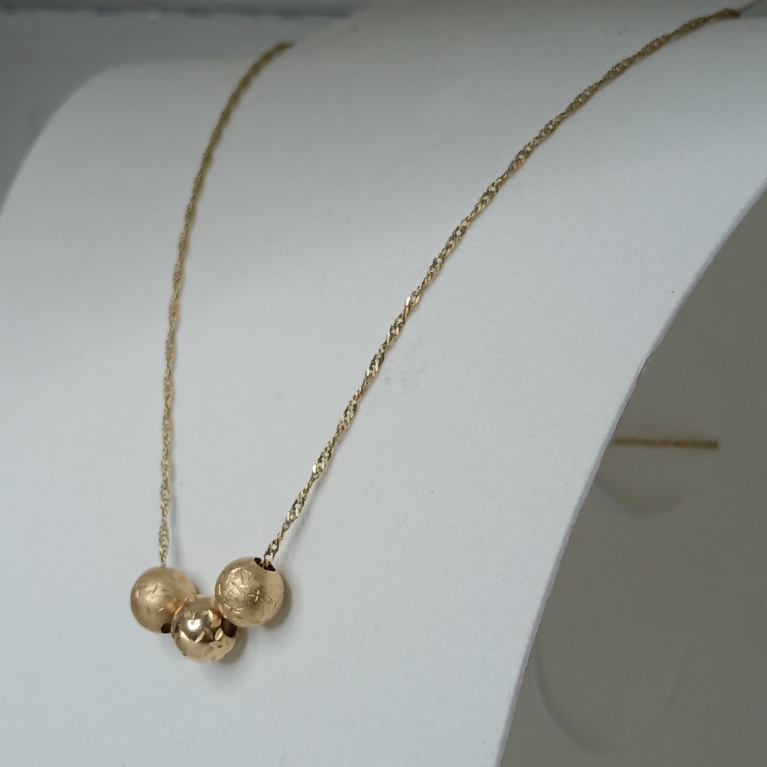 CADENA ORO 14 K 3,60 GRMS (SEMINUEVO)