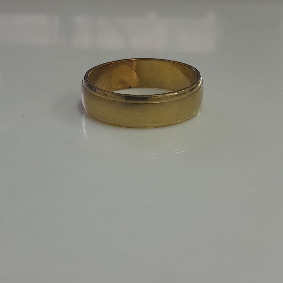 ARGOLLA ORO 10 K 3.4 GRMS (SEMINUEVO)