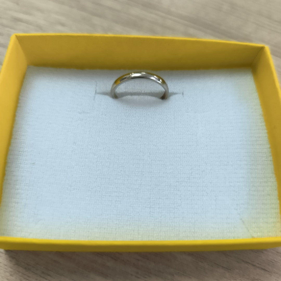 ARGOLLA ORO BLANCO 14 K 1.8 GRMS (SEMINUEVO)