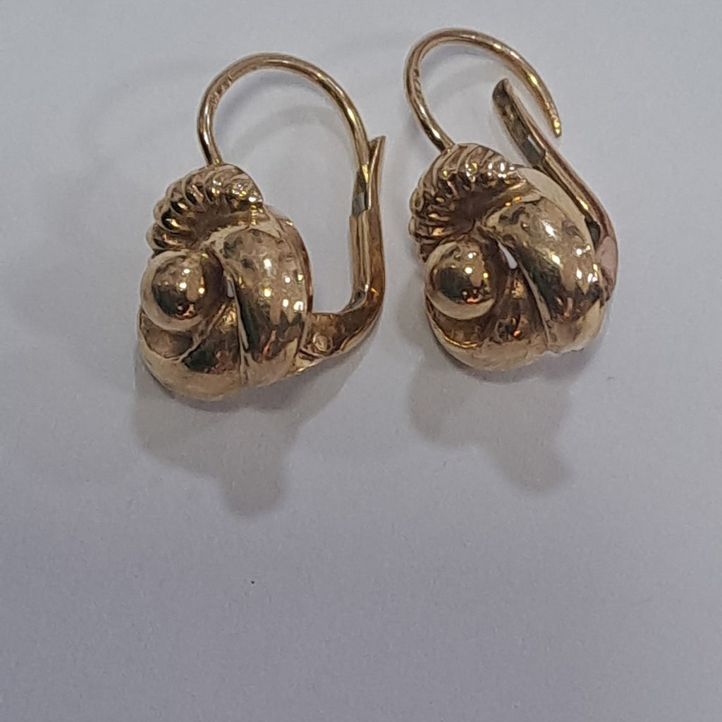 ARETES PAR ORO 18 K 4.6 GRMS (SEMINUEVO)