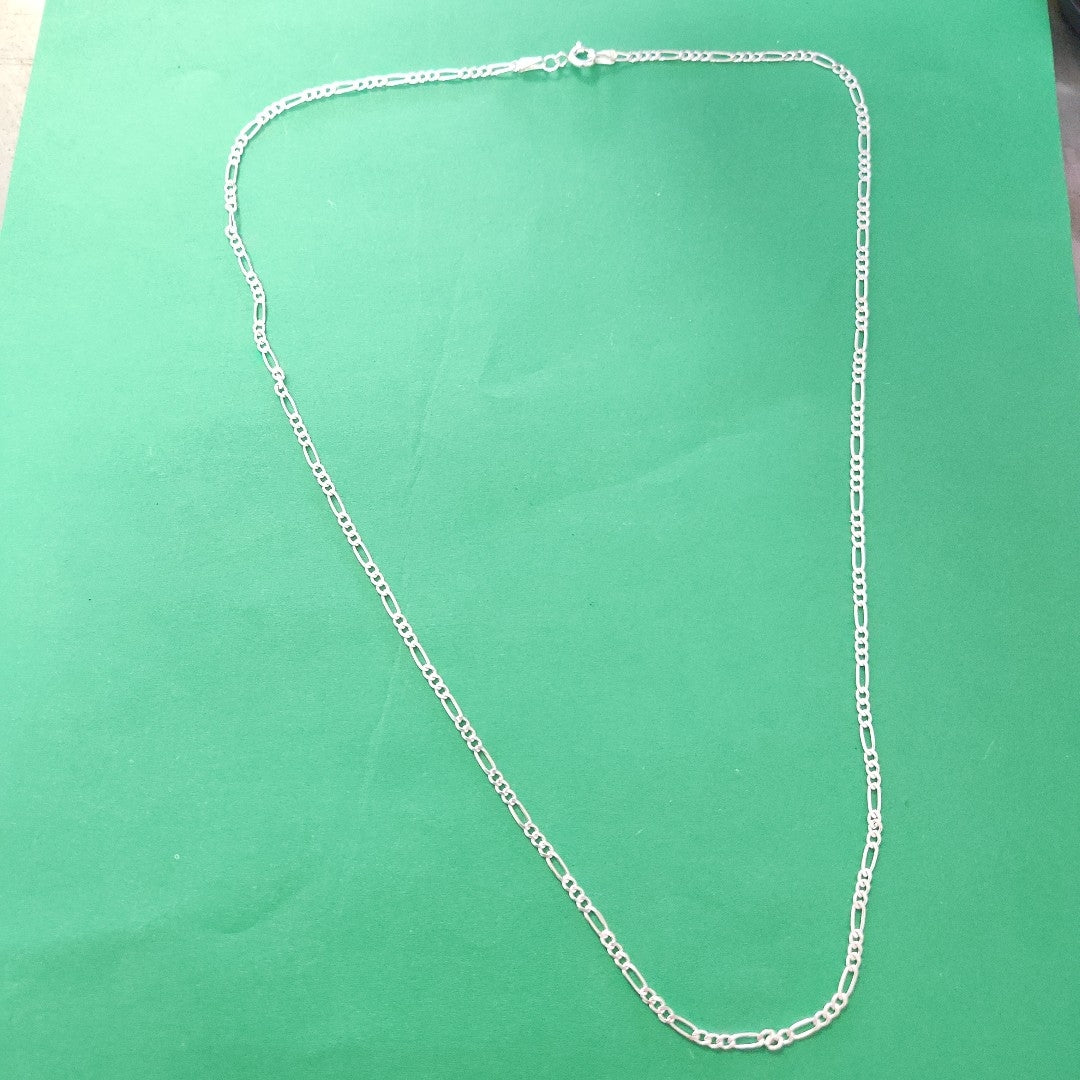 CADENA TEJIDO 3X1 PLATA .925 55 CM 4.5 GR (NUEVO)