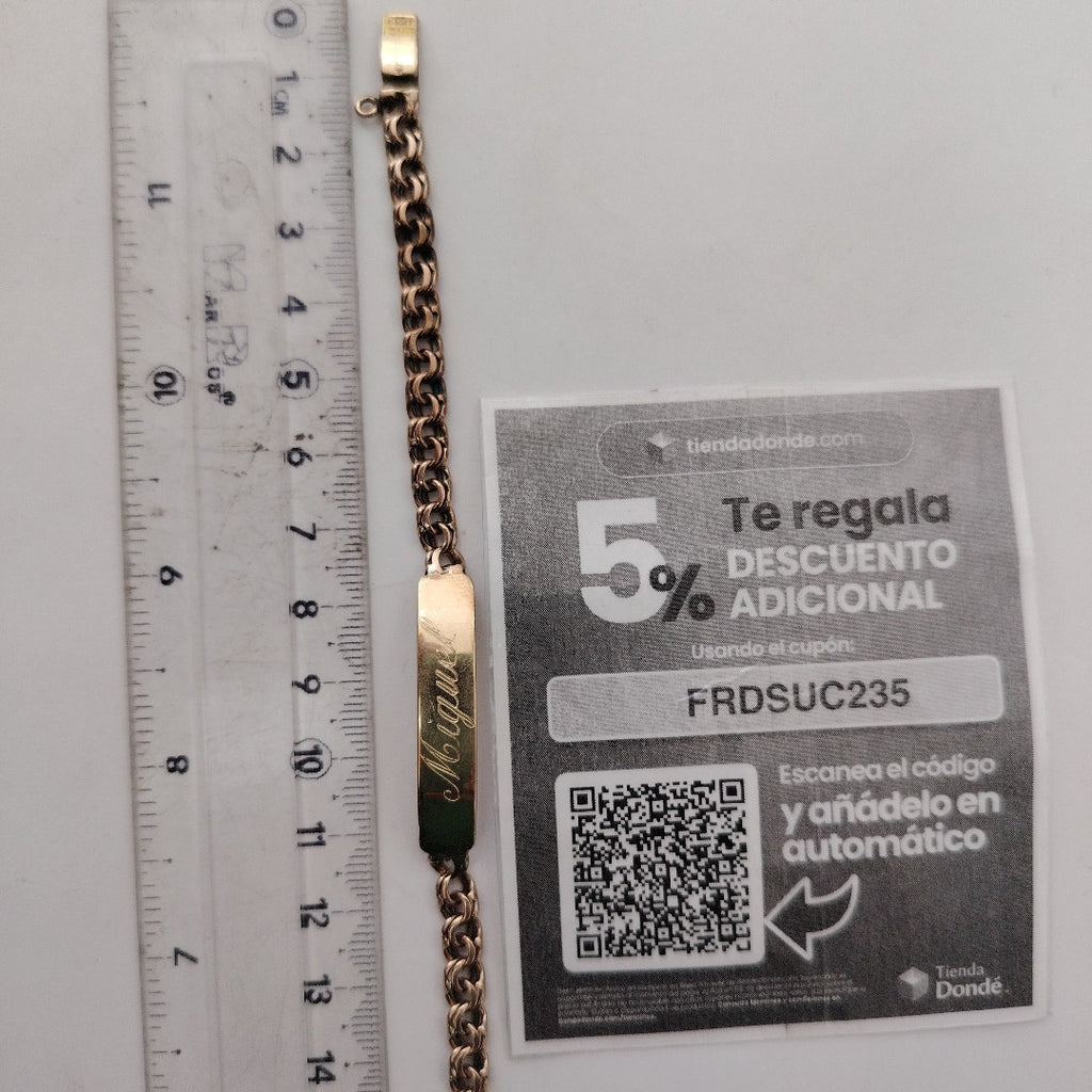 ESCLAVA ORO 10 K 11 GRMS (SEMINUEVO)