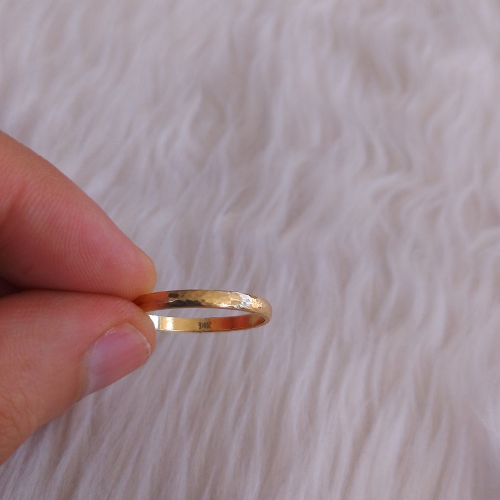 ARGOLLA ORO 14 K 2.3 GRMS (SEMINUEVO)