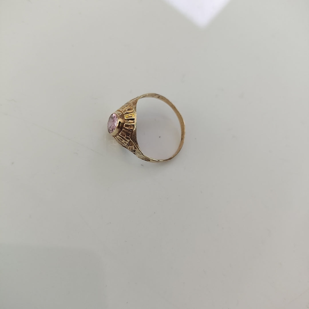 ANILLO DE GRADUACIÓN ORO 8 K 1.6 GRMS (SEMINUEVO)