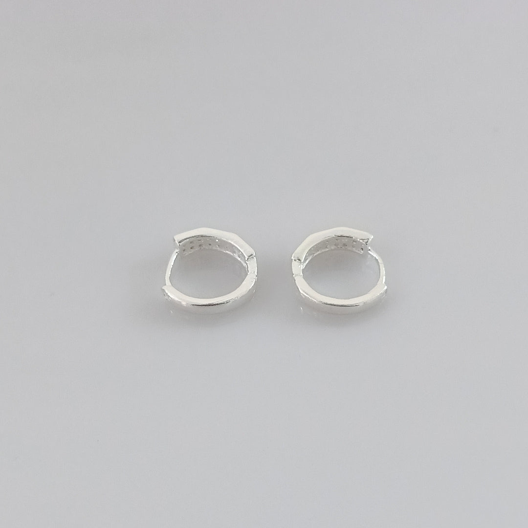 ARRACADAS C/CIRCONIAS PLATA .925 2.5 GR (NUEVO)
