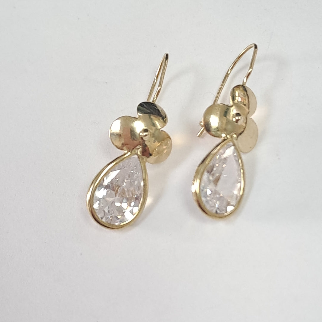 ARETES PAR ORO 10 K 1,80 GRMS (SEMINUEVO)