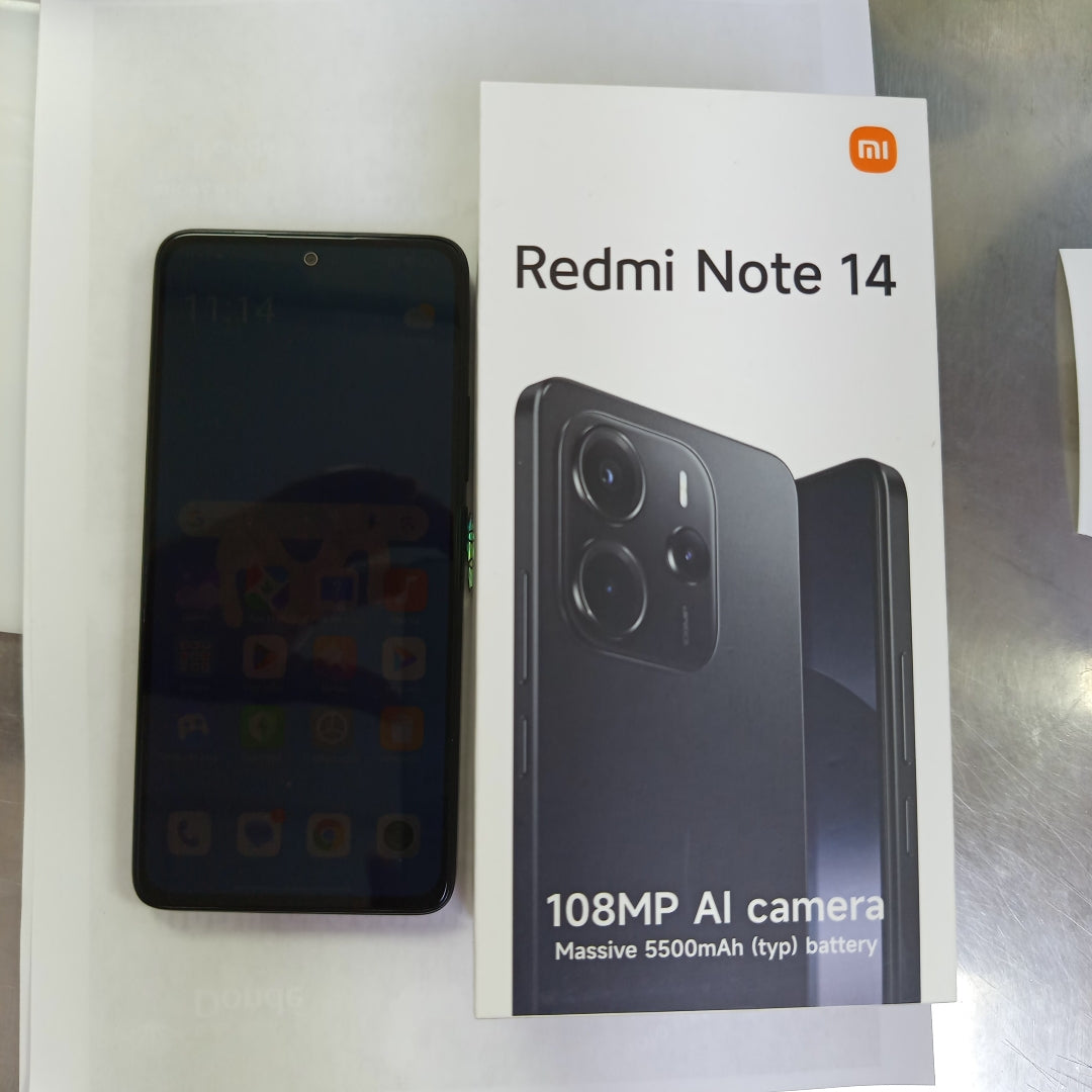 CELULAR XIAOMI REDMI NOTE 14 24117RN76L (2025) 256 GB 8 GB RAM (SEMINUEVO)
