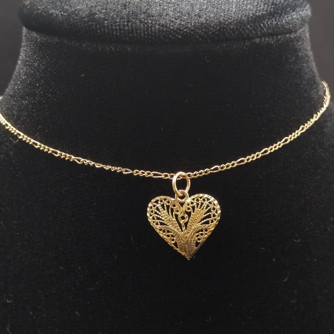 CADENA, DIJE ORO 14 K 3.7 GRMS (SEMINUEVO)