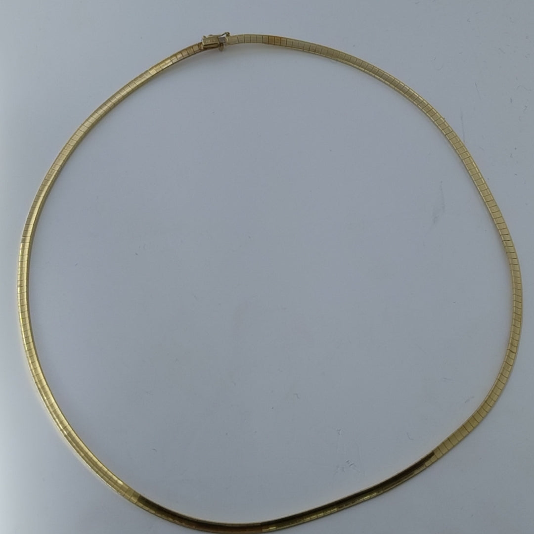 GARGANTILLA ORO 14 K 19,60 GRMS (SEMINUEVO)