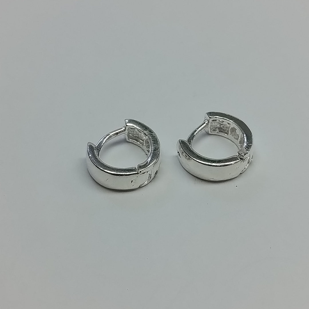ARRACADAS C/CIRCONIAS PLATA .925 2.5 GR (NUEVO)