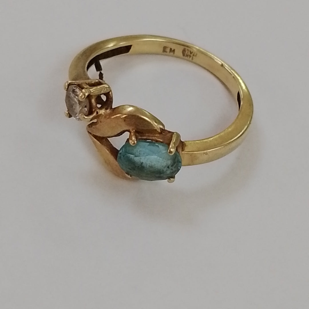 ANILLITO ORO 14 K 3.3 GRMS (SEMINUEVO)