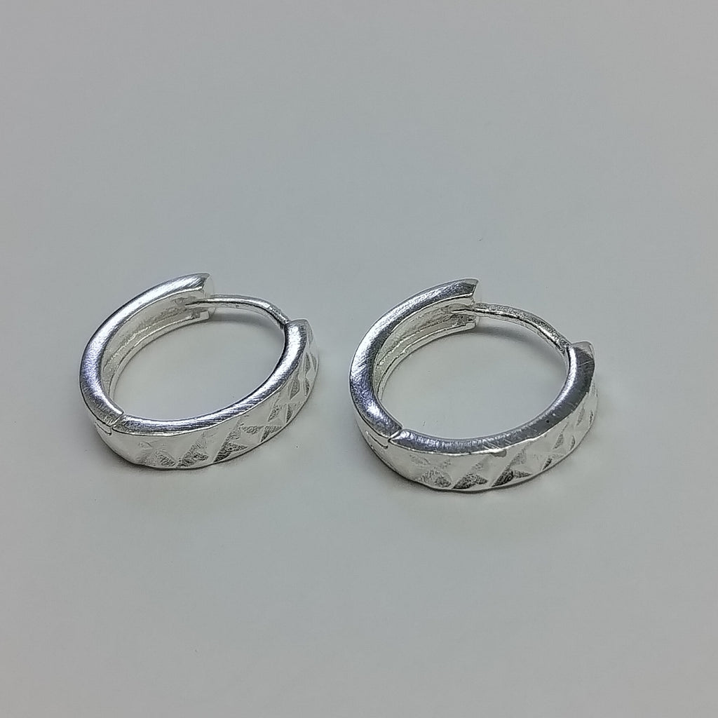 ARRACADAS LABRADAS PLATA .925 3.2 GR (NUEVO)