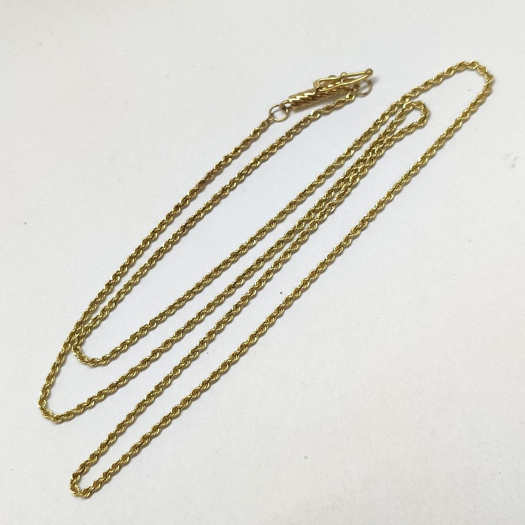 CADENA ORO 14 K 2,90 GRMS (SEMINUEVO)