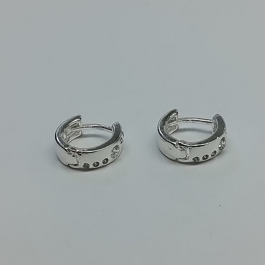 ARRACADAS C/CIRCONIAS PLATA .925 2.5 GR (NUEVO)