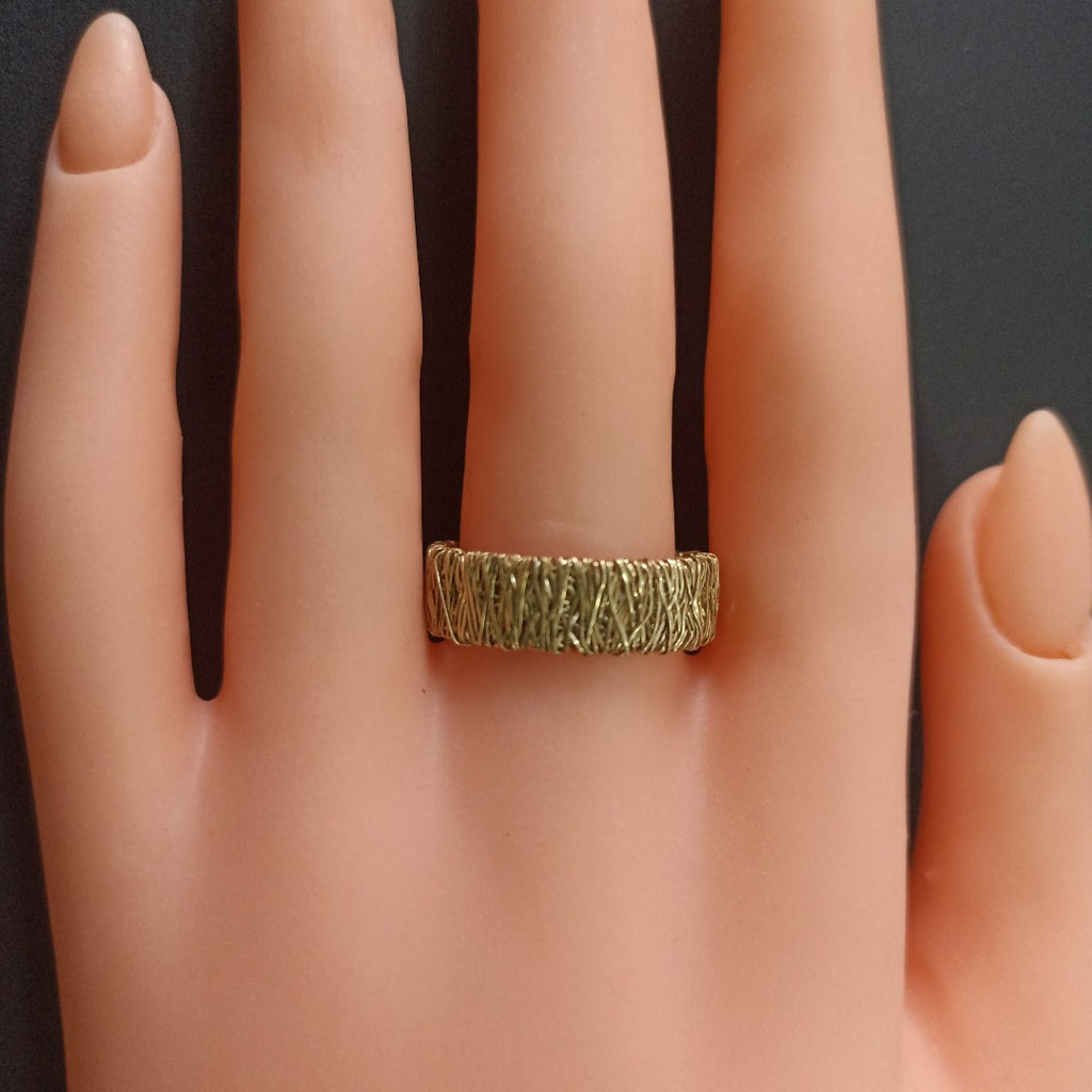 ANILLO ORO 14 K 4 GRMS (SEMINUEVO)