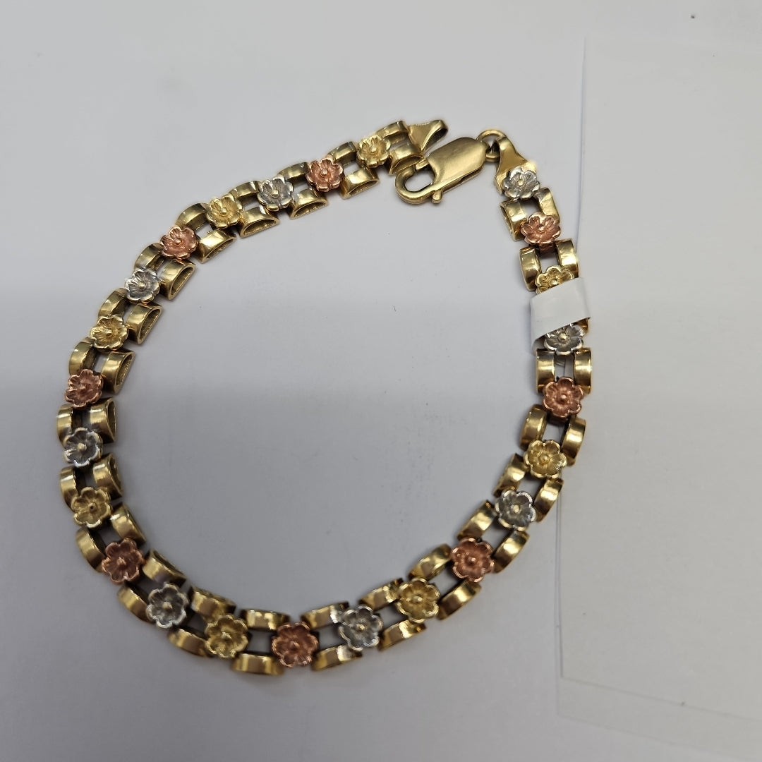 PULSERA ORO 14 K 13.7 GRMS (SEMINUEVO)