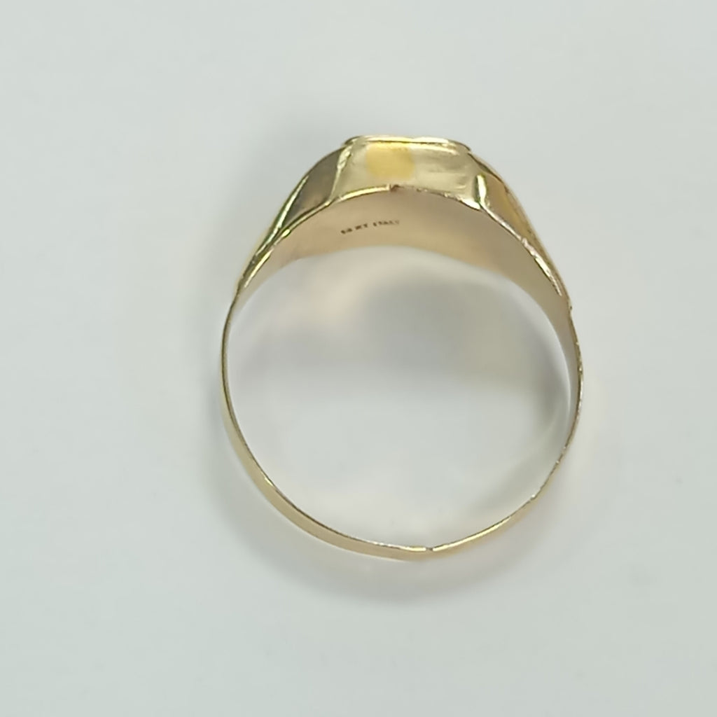 ANILLO ORO COMBINADO 14 K 3,20 GRMS (SEMINUEVO)
