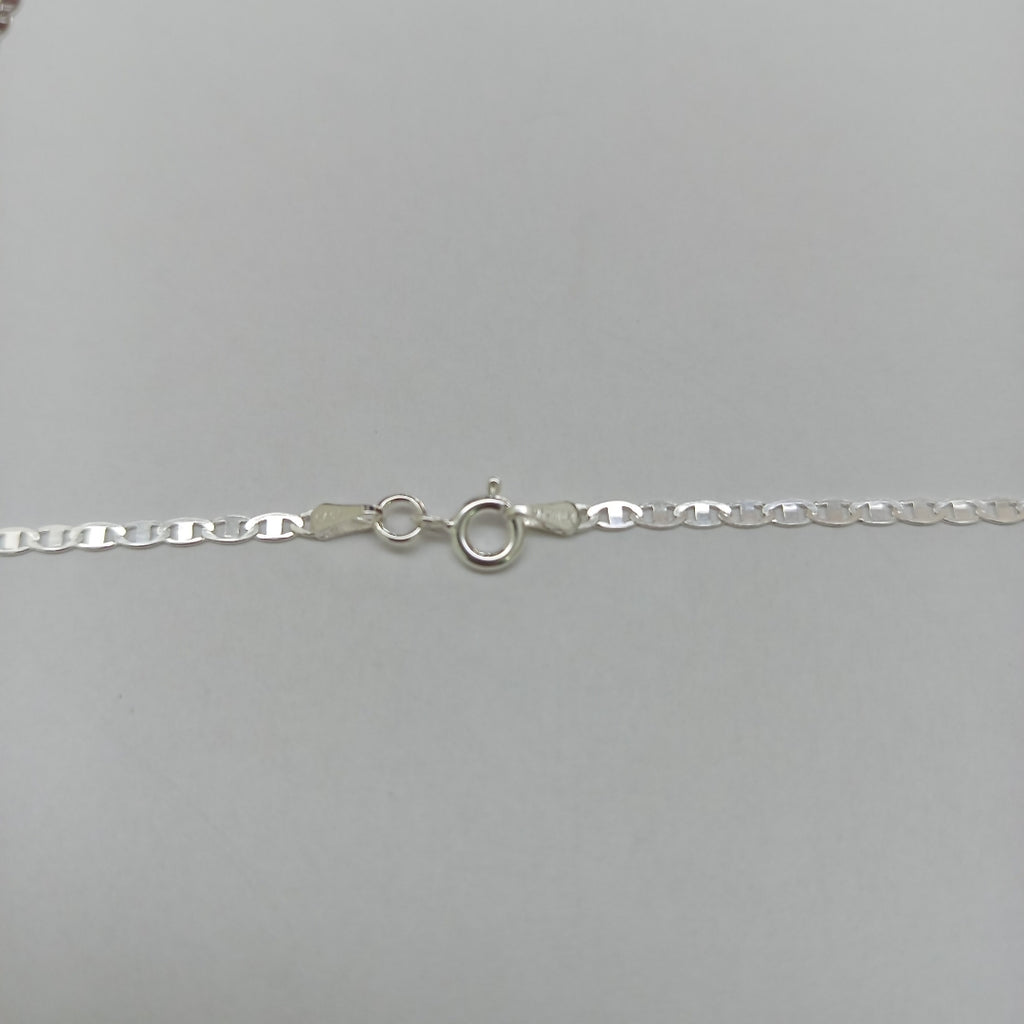 CADENA TEJIDO ESPEJO PLATA .925 60 CM 4.2 GR (NUEVO)