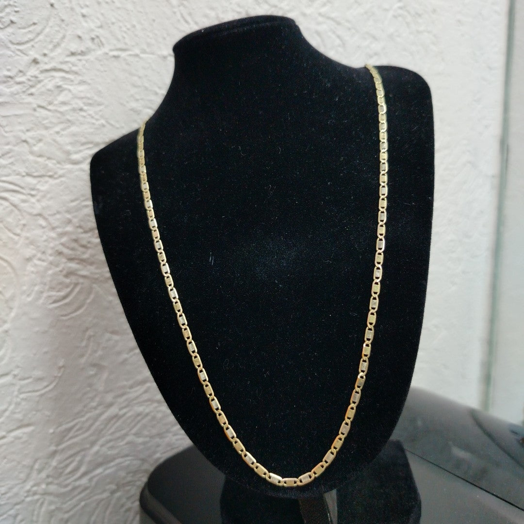 CADENA ORO COMBINADO 8 K 4.6 GRMS (SEMINUEVO)