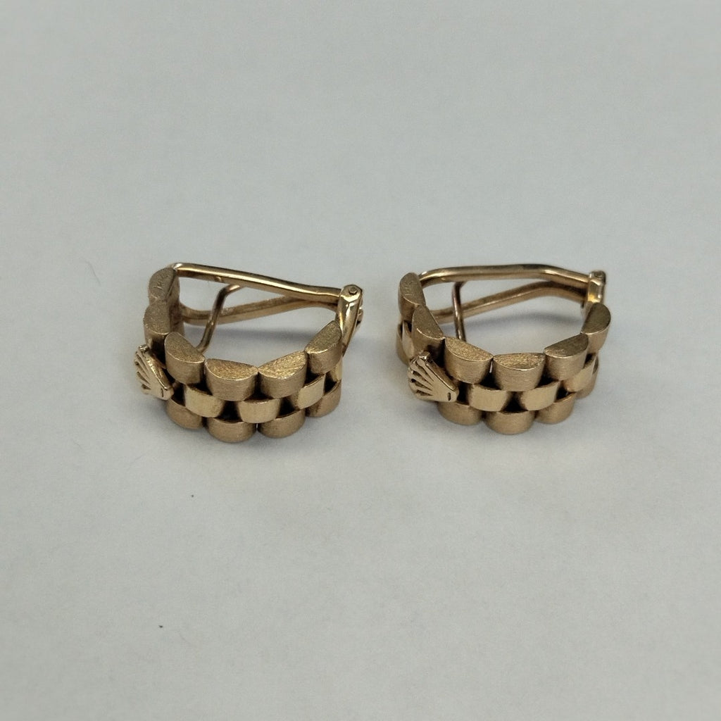 ARRACADAS PAR ORO 14 K 13 GRMS (SEMINUEVO)
