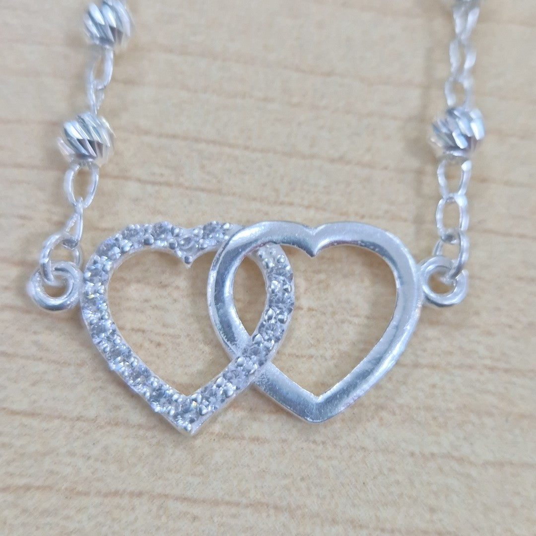 PULSERA TEJIDO TEJIDO ESPECIAL PLATA .925 18 CM 4 GR (NUEVO)