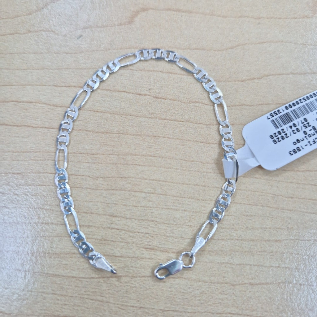 PULSERA TEJIDO 3X1 PLATA .925 16 CM 2.6 GR (NUEVO)