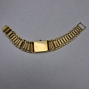 RELOJ CAJA Y PULSO ORO ORO 14 K 61.7 GRMS (SEMINUEVO)
