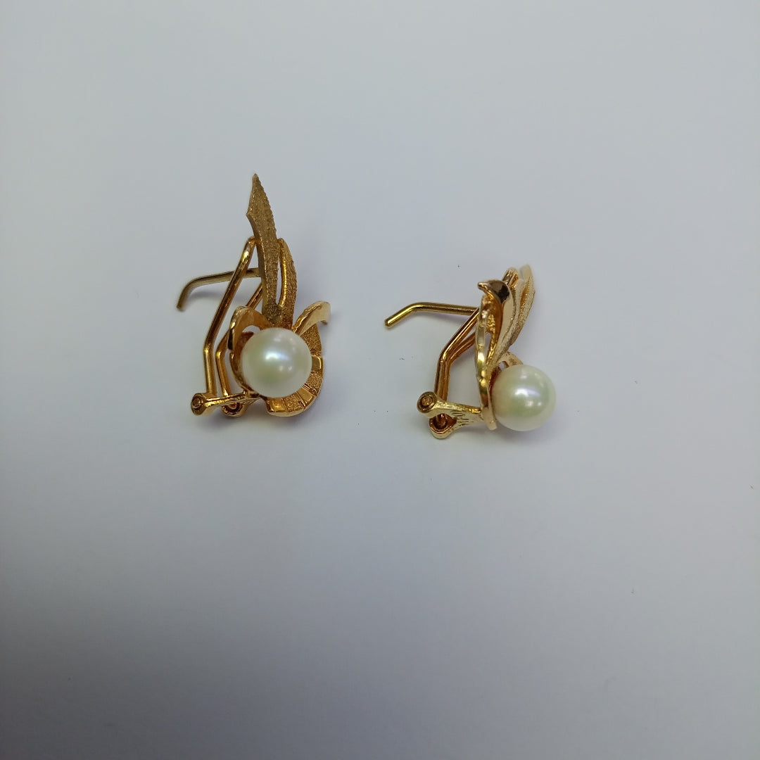 ARETES PAR ORO 14 K 4,50 GRMS (SEMINUEVO)
