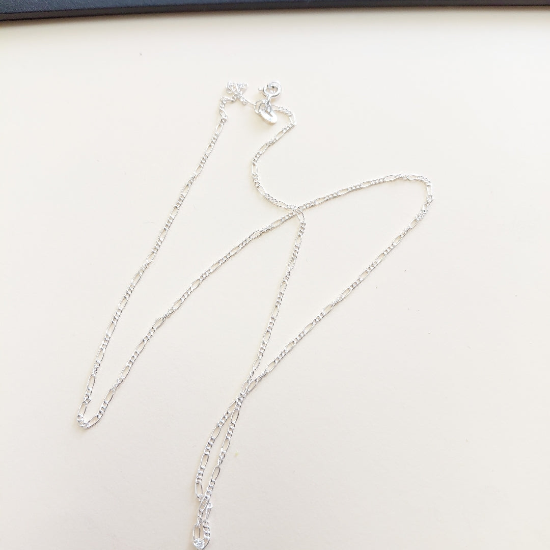 CADENA TEJIDO 3X1 PLATA .925 50 CM 2.2 GR (NUEVO)