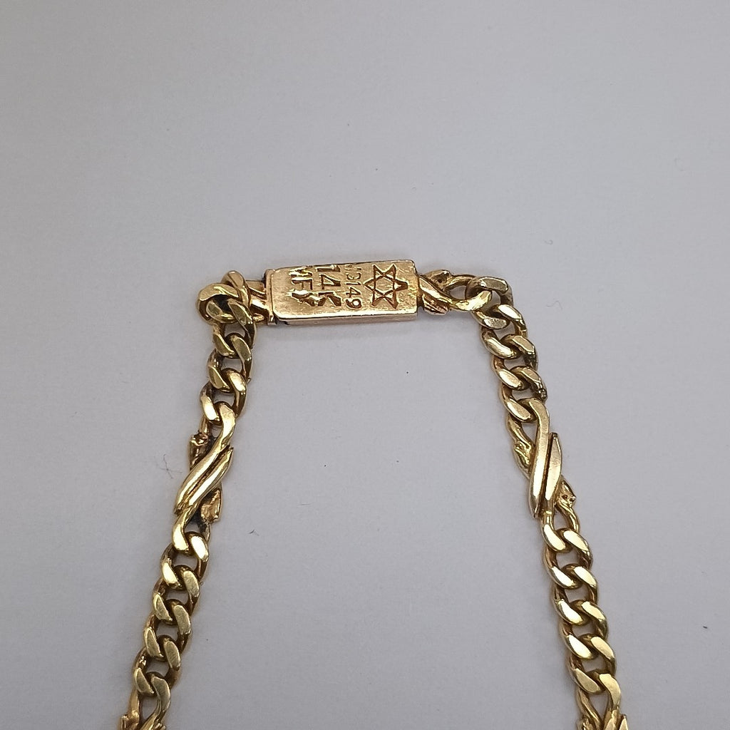 ESCLAVA ORO 14 K 8.6 GRMS (SEMINUEVO)