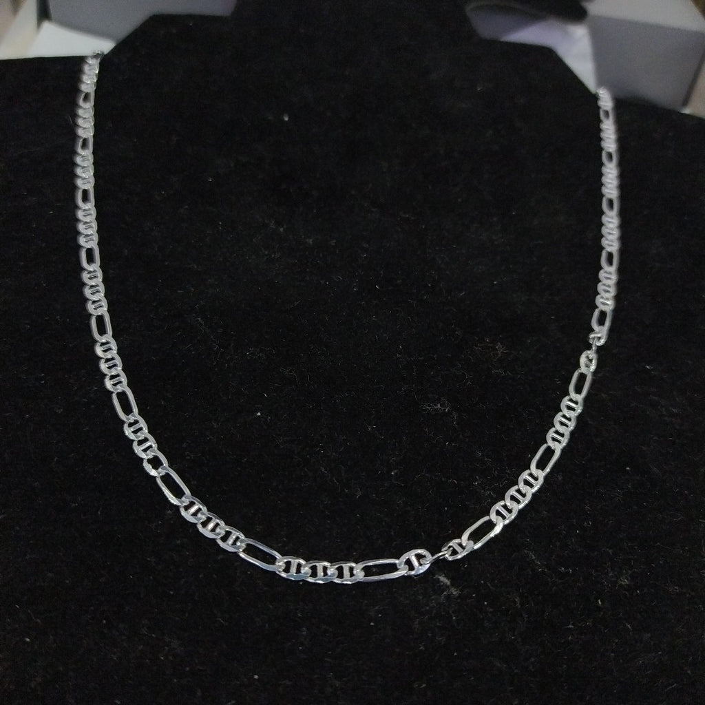 CADENA TEJIDO 3X1 PLATA .925 60 CM 8.2 GR (NUEVO)