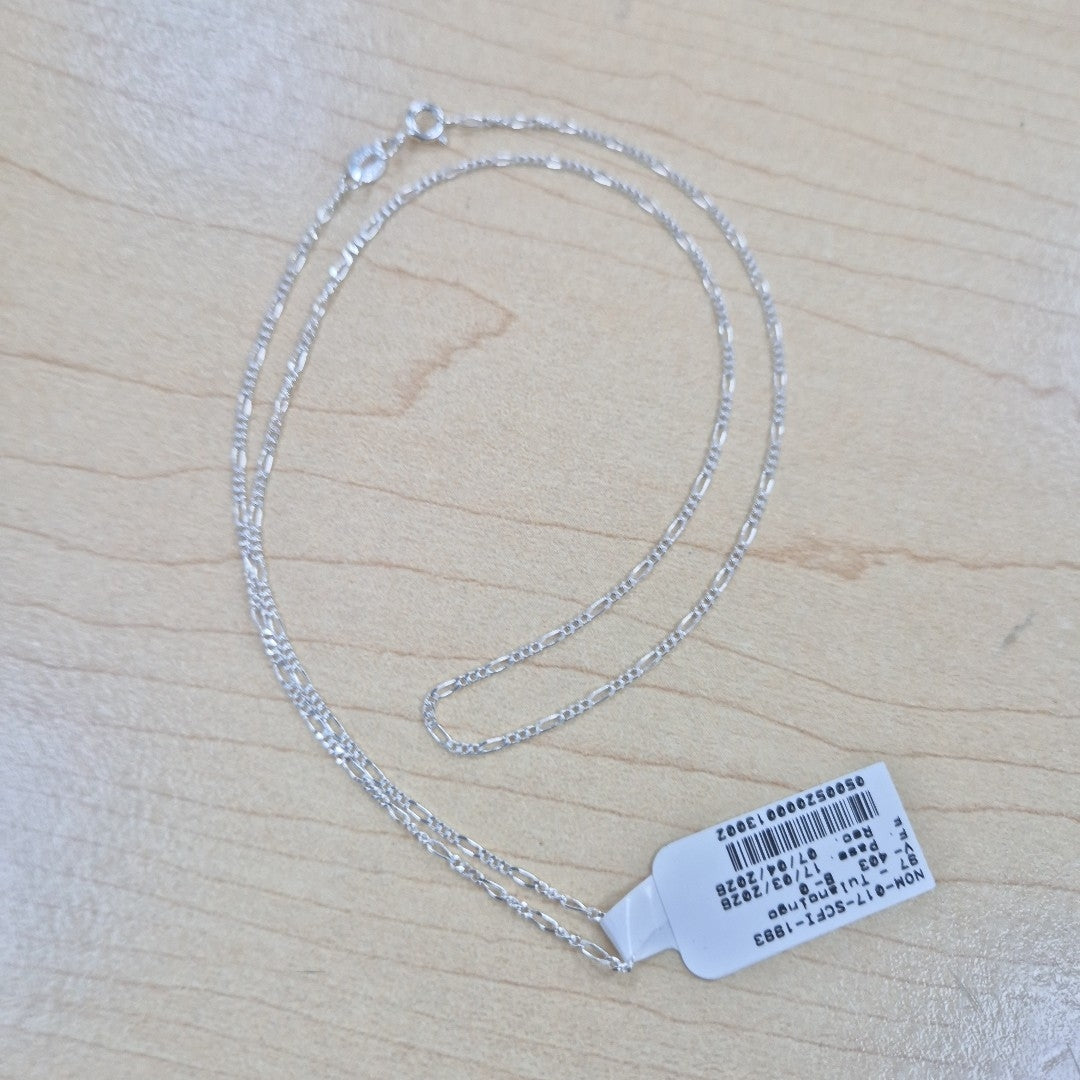 CADENA TEJIDO 3X1 PLATA .925 50 CM 2.2 GR (NUEVO)