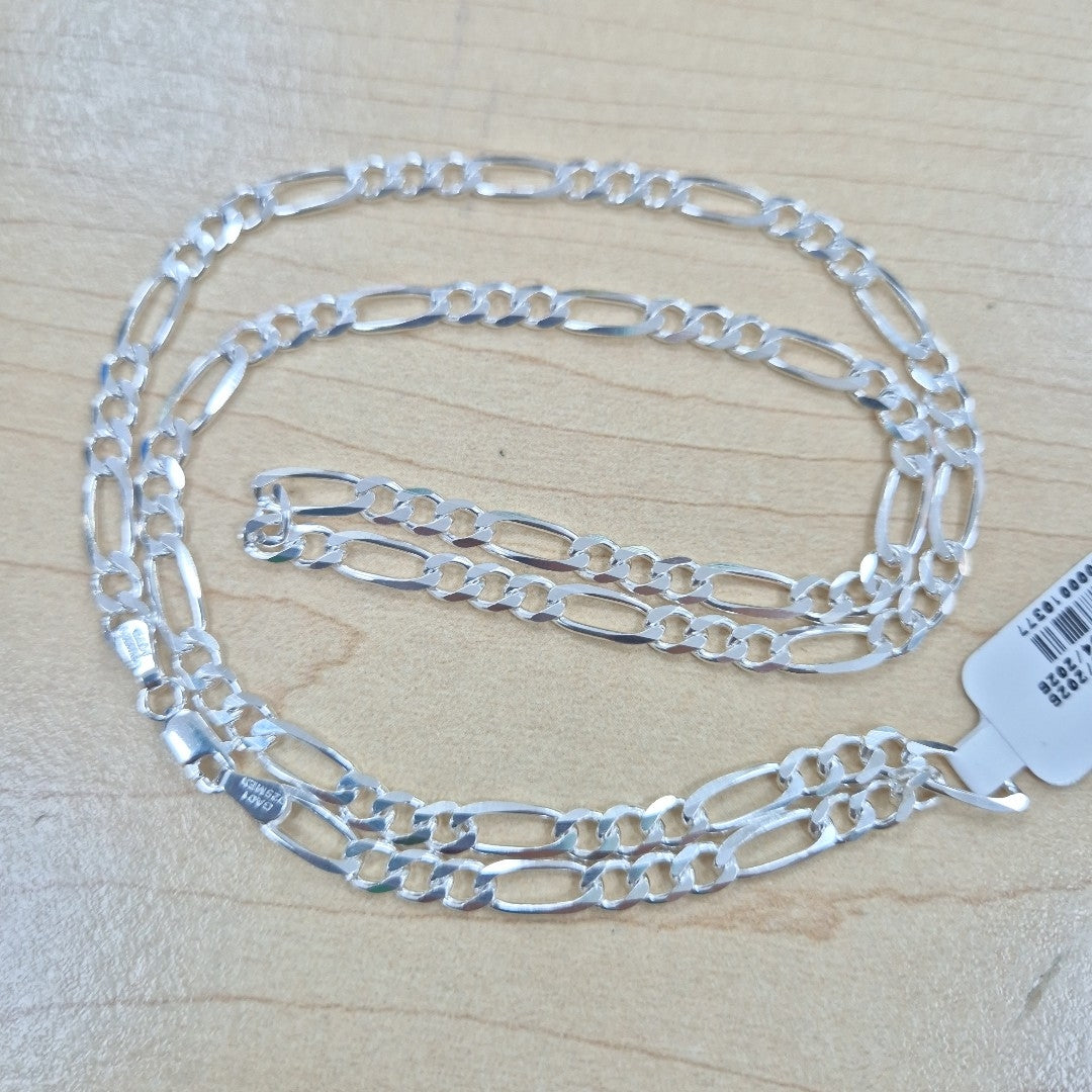 CADENA TEJIDO 3X1 PLATA .925 60 CM 17.7 GR (NUEVO)