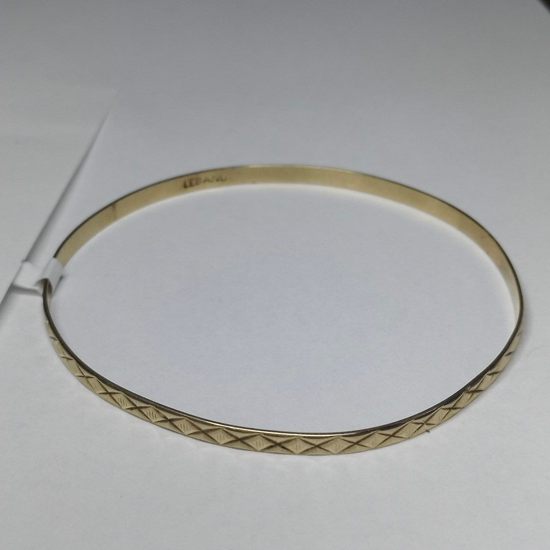 PULSERA RIGIDA ORO 14 K 5.7 GRMS (SEMINUEVO)